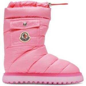 Moncler Bottes Gaia roses rembourrées en duvet à poche - IT 35 - Publicité