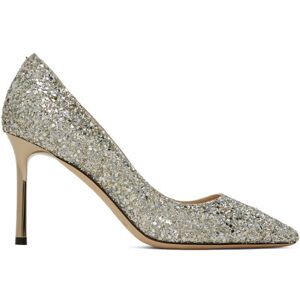 Jimmy Choo Escarpins Romy 85 argentés - IT 40.5 - Publicité