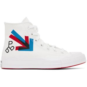 Converse Baskets Chuck 70 blanches édition Patta & Experimental Jetset - US 7.5 - Publicité