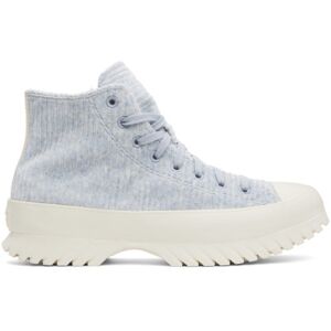 Converse Blue Chuck Taylor All Star Lugged 2.0 Sneakers - Gravel/Egret/Egret - Size: US 8.5 - female - Publicité