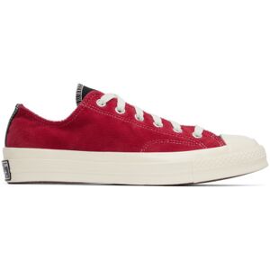 Converse Baskets Chuck 70 OX noir et rouge - US 5.5 - Publicité