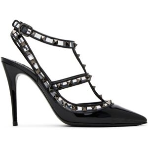 Valentino Garavani Escarpins noirs à clous Rockstud - IT 37 - Publicité