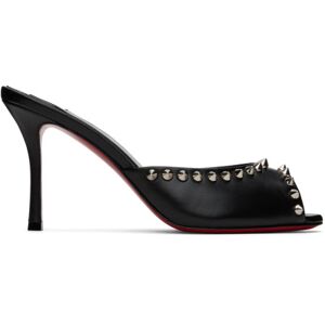 Christian Louboutin Sandales à talon aiguille Me Dolly noires à clous - IT 34.5 - Publicité