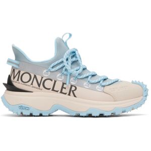 Moncler Baskets Trailgrip Lite 2 blanc cassé et bleu - IT 37 - Publicité