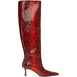 Alexander Wang Bottes Viola Slouch rouges - IT 39.5 - Publicité