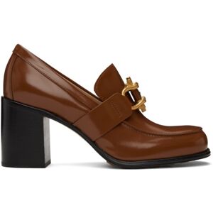 Bottega Veneta Chaussures à talon bottier brunes à ferrure Monsieur - IT 39 - Publicité