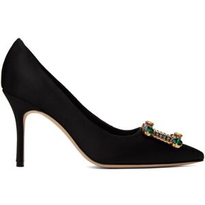 Manolo Blahnik Escarpins Vitala noirs - IT 37 - Publicité