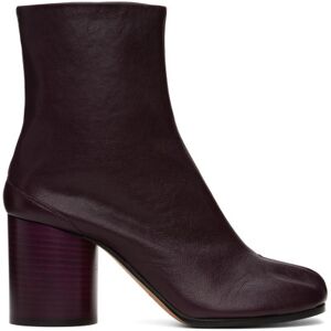 Maison Margiela Bottines bourgogne à bout Tabi - IT 40.5 - Publicité