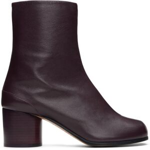 Maison Margiela Bottines bourgogne à bout Tabi - IT 40.5 - Publicité