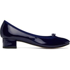 Repetto Chaussures à talon bottier Camille bleu marine - IT 37.5 - Publicité