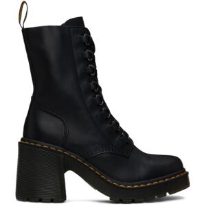 Dr. Martens Bottes à talon bottier Chesney noires en cuir - US 10 - Publicité