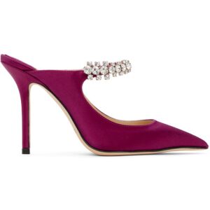 Jimmy Choo Escarpins Bing 100 roses - IT 34.5 - Publicité