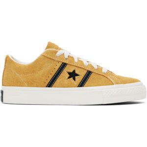 Converse Baskets basses One Star Academy Pro jaunes en suède - US 5 - Publicité