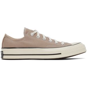 Converse Baskets rétro Chuck 70 taupe en canevas - US 13 - Publicité