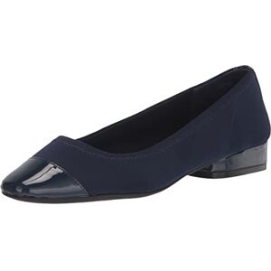 ANNE KLEIN Femme Carlie Ballerines, Bleu Marine, 38.5 EU - Publicité