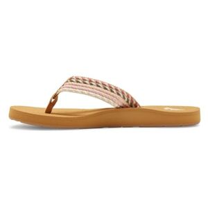 Roxy Porto Beach Flip-Flops for Women Tongs de plage Femme 36 Marron - Publicité