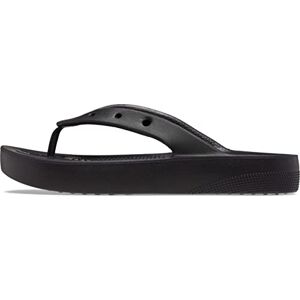 Crocs Femme Classic Platform Flip W Sabot, Noir, 42/43 EU - Publicité