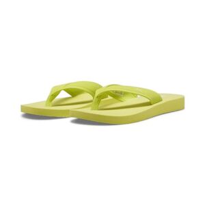 Women Sandy Flip Sandales à enfiler, Lime Sheen Puma White, 40.5 EU - Publicité