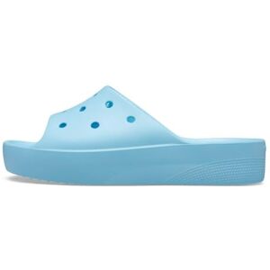 Crocs Femme Classic Platform Slide Sandale Glissante, Arctic, 43 EU - Publicité