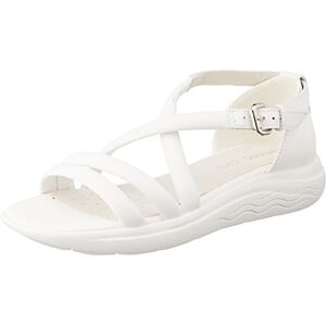 Geox Femme D Spherica Ec5 C Sandales, White, 38 EU - Publicité