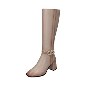 BAGATT Femme crème Bottes au Genou, Beige, 37 EU - Publicité