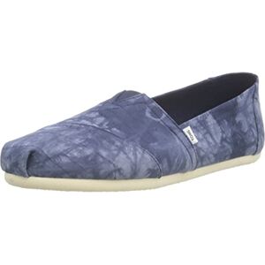 TOMS Femme Alpargata Print Mocassin Plat, Tie-Dye Bleu Marine, 38 EU - Publicité