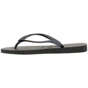 Havaianas Slim, Tongs Femme Noir, 35/36 EU - Publicité