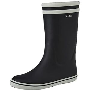 Aigle Malouine Fur Bottes de Pluie Femme Bleu (Marine/Blanc) 36 EU - Publicité