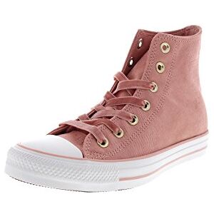 Converse Femme CTAS Hi Chaussures de Fitness, Multicolore (Rust Pink/Black/White 668), 36 EU - Publicité