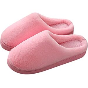 Générique Pantoufles Femme Homme Confortable Hiver Mousse Moire de Forme Souple Confort Intérieur Chaussons D'hiver Peluche Chaussons Antidérapante Pas Cher pour couples Pantoufles - Publicité