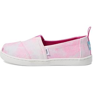 TOMS Classic Alpargata Semelle de Mocassin, Rose Fluo Multi Tie Dye, 34.5 EU - Publicité