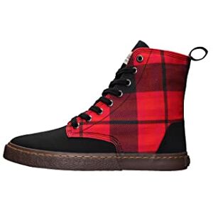 Ethletic Mixte Baskets Fair Brock, Tartan Fire Starter, 37 EU - Publicité