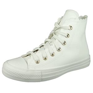 Converse Femme Chuck Taylor All Star Mono Sneaker, Vintage White Egret Gold, 40 EU - Publicité