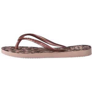 Havaianas Fille Slim Animals (Mini Me) Tongs, Rose de ballet, 41/42 EU - Publicité