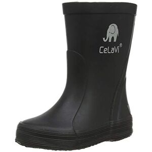 CeLaVi Gummistiefel Bottes & Bottines de Pluie, Noir (Black 001), 32 EU - Publicité