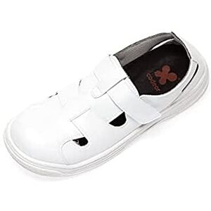 Codeor PIOLAB Piola Professional Chaussures de sécurité à fermeture Velcro, Blanc, Taille 36 - Publicité