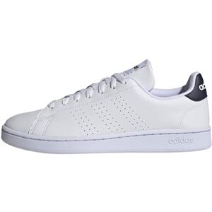 Adidas Homme Advantage Shoes Chaussures-Basses (Non Football), FTWR White/Legend Ink, Fraction_38_and_2_Thirds EU - Publicité