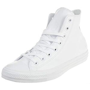 Converse Mixte Chuck Taylor All Star Mono Hi Sneakers Hautes, White, 45 Eu Uk - Publicité