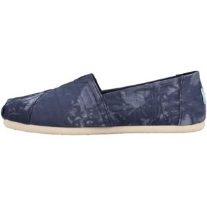 TOMS Femme Alpargata Print Mocassin Plat, Tie-Dye Bleu Marine, 37 EU - Publicité