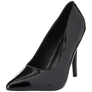 Gizelle Femme Pointy Court Shoes Escarpins, Black Patent, 48 EU - Publicité