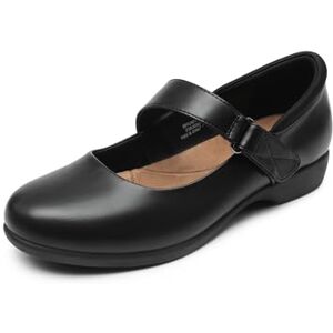 DREAM PAIRS Ballerines Femme Classiques Chaussure de Plate pour Femmes de Travail Marche,Size 40,Noir,SDFA2407W - Publicité