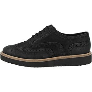 Clarks Baille Brogue, Mary Jane Schuh Femme, Cuir noir, 37.5 EU - Publicité