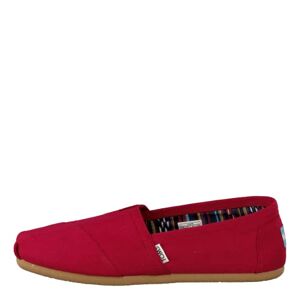 TOMS Femme Alpargata Espadrille, Red Red Canvas 610, 36 EU - Publicité