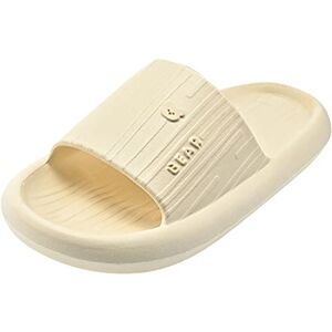 Generic Pantoufles Hommes Femmes, Claquettes Femmes été Claquettes de Douche Antidérapante Tongs Femme Sandales Chaussons de Maison Piscine Plage Slides - Publicité