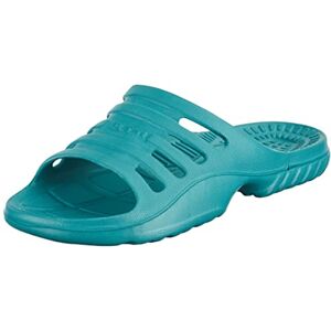 BECO Femme Pantoletten, Badelatschen Unisex Mules, Turquoise (Petrol 888), 39 EU - Publicité