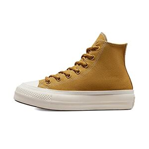 Converse Chuck Taylor All Star LIFT PLATFORM Sneaker gialla da Donna A04363C - Publicité