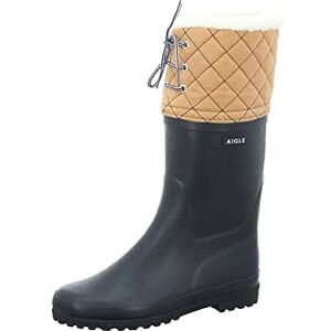 Aigle Polka Giboulee Botte de neige Femme Bleu (Marine/Beige) 35 EU - Publicité