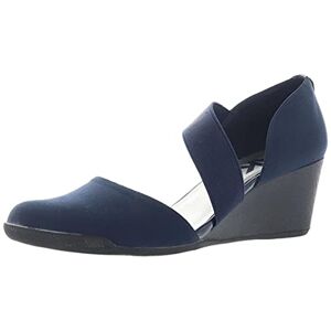 Anne Klein Femme Tara Wedge Escarpins, Bleu Marine, 38.5 EU - Publicité