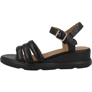 Geox Femme D Pisa Sandal, Noir, 36.5 EU - Publicité