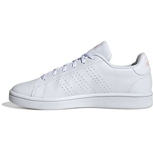 Adidas Femme Advantage Base. Chaussure de tennis, Blanc Ftw Bla Rosbri Negbás, 38 EU - Publicité